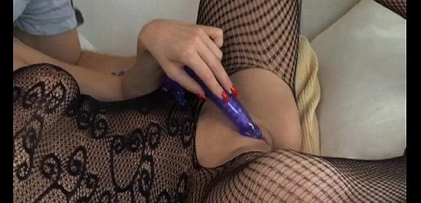  StrapOn Vibrator cockring double penetration for MILF